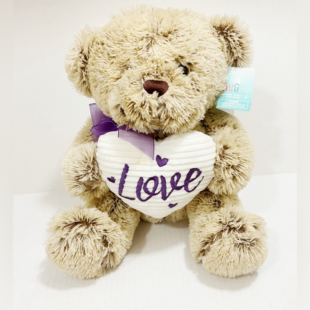 New Hug Me Classic Bear with Heart